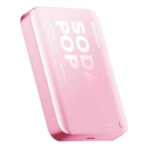 Powerbank Momax 10000mAh 20W (IP166P) Pink купить в Украине | Telemart фото