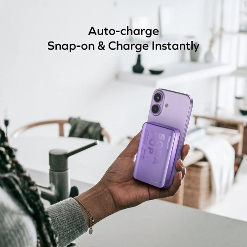 Powerbank Momax 10000mAh 20W (IP166P) Pink купить в Украине | Telemart фото