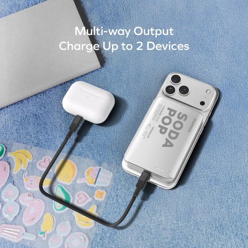 Powerbank Momax 10000mAh 20W (IP166U) Purple купить в Украине | Telemart фото