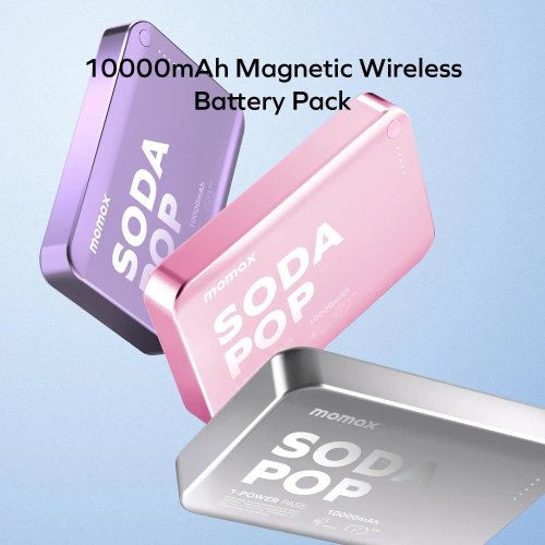 Powerbank Momax 10000mAh 20W (IP166U) Purple купить в Украине | Telemart фото