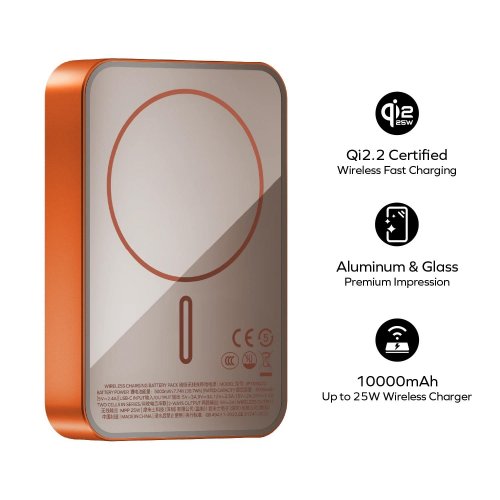 Powerbank Momax 10000mAh 30W (IP168Q22M) Solar Orange купить в Украине | Telemart фото