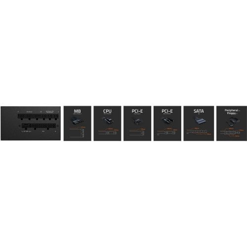 Уценка блок питания Gigabyte UD850GM PG5 V2 850W (GP-UD850GM PG5 V2) Black (Повреждена упаковка, 917794) купить в Украине | Telemart фото