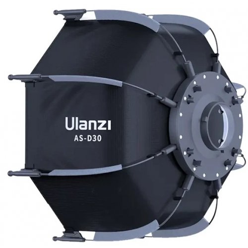Софтбокс Ulanzi AS-D30 Octagonal Softbox 30cm Mini Bowens Mount and Grid (L083GBB1) купить в Украине | Telemart фото