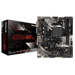 Материнська плата AsRock A320M-HDV R4.0 (sAM4, AMD A320) (Відновлено продавцем, 917806)