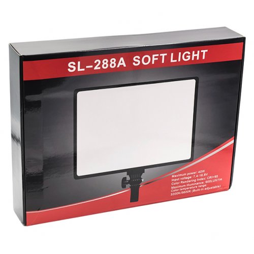 Постоянный свет PowerPlant Soft Light SL-288A LED (SL288A) купить в Украине | Telemart фото