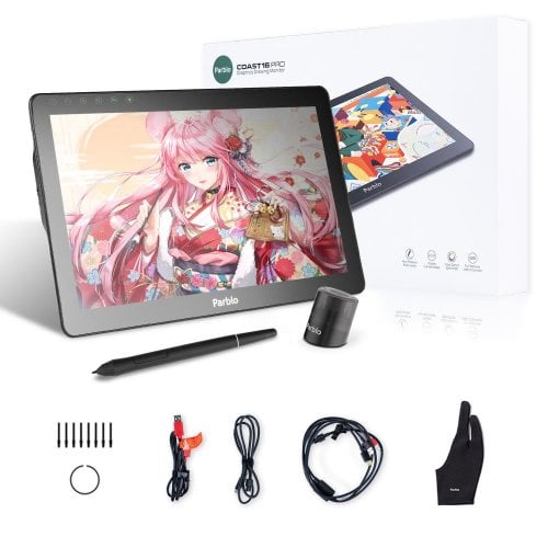 Графічний монітор Parblo Coast 16 Pro (COAST16PRO) Dark Grey купити в Україні | Telemart фото