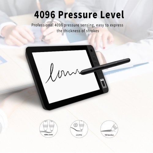 Планшет для подписи Huion DS101S Black купить в Украине | Telemart фото