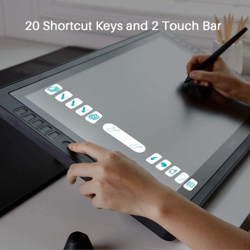 Графічний монітор Huion Kamvas Pro 20 2019 (GT1901) Black купити в Україні | Telemart фото