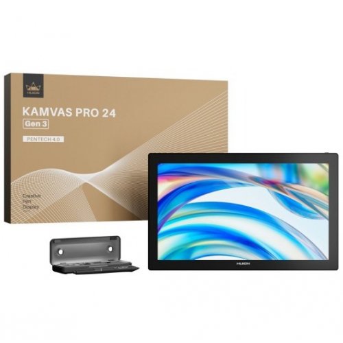 Графічний монітор Huion Kamvas Pro 24 G3 (GT2402) Black купити в Україні | Telemart фото