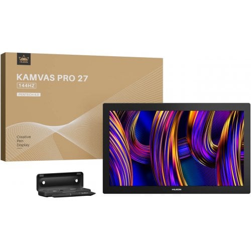 Графічний монітор Huion Kamvas Pro 27 144Hz (GT2702) Black купити в Україні | Telemart фото