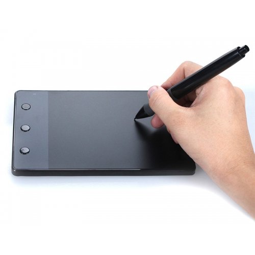 Графічний планшет Huion H420 Black купити в Україні | Telemart фото