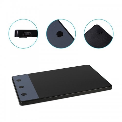 Графічний планшет Huion H420 Black купити в Україні | Telemart фото