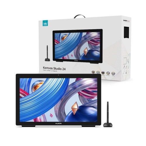 Графічний монітор Huion Kamvas Studio 24 (KS2401) Black купити в Україні | Telemart фото