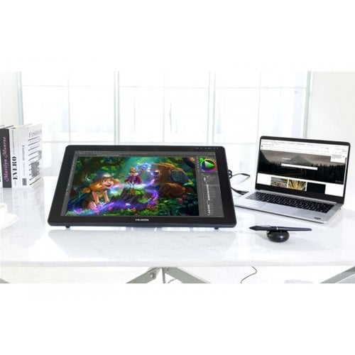 Графічний монітор Huion Kamvas RDS-220 Dark Grey купити в Україні | Telemart фото