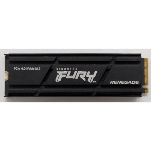 Ssd-диск Kingston FURY Renegade with Heatsink 3D NAND TLC 2TB M.2 (2280 PCI-E) NVMe x4 (SFYRDK/2000G) (Відновлено продавцем, 917856) купити в Україні | Telemart фото