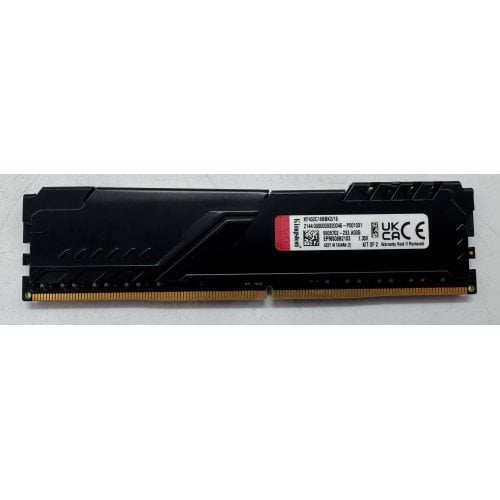 Озп Kingston DDR4 8GB 3200Mhz FURY Beast Black (KF432C16BB/8) (Відновлено продавцем, 917861) купити в Україні | Telemart фото