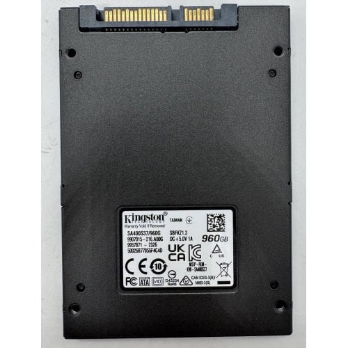 Ssd-диск Kingston A400 TLC 960GB 2.5" (SA400S37/960G) (Восстановлено продавцом, 917867) купить в Украине | Telemart фото