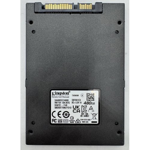 Ssd-диск Kingston SSDNow A400 TLC 480GB 2.5'' (SA400S37/480G) (Восстановлено продавцом, 917868) купить в Украине | Telemart фото