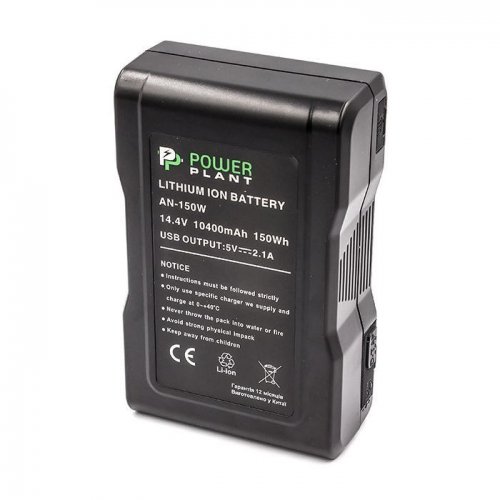 Аккумулятор для видеокамеры PowerPlant Sony AN-150W 10400mAh (CB970216) купить в Украине | Telemart фото