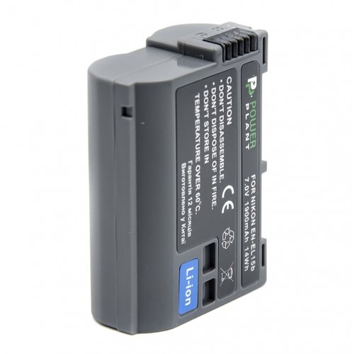 Акумулятор для фотоапарата PowerPlant Nikon EN-EL15b 1900mAh (CB970315) купити в Україні | Telemart фото