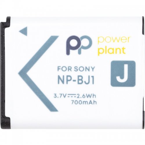 Аккумулятор для фотоаппарата PowerPlant Sony NP-BJ1 700mAh (CB970445) купить в Украине | Telemart фото