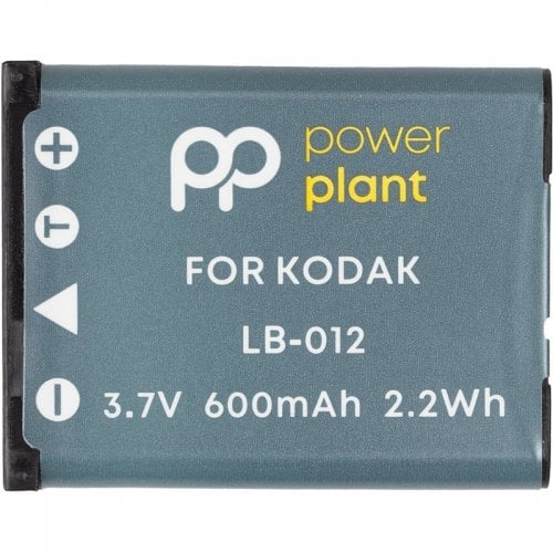 Аккумулятор для фотоаппарата PowerPlant Kodak LB-012 600mAh (CB971237) купить в Украине | Telemart фото