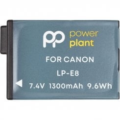 Аккумулятор для фотоаппарата PowerPlant Canon LP-E8H 1300mAh (CB971244)