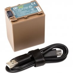 Акумулятор для відеокамери PowerPlant Sony TNP-FV100A 3090mAh Type-C (CB971251)
