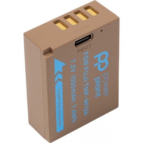 Акумулятор для фотоапарата PowerPlant Fujifilm TNP-W126 1050mAh Type-C (CB971268) купити в Україні | Telemart фото