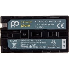 Акумулятор для відеокамери PowerPlant Sony NP-F970H 10000mAh (CB971572)