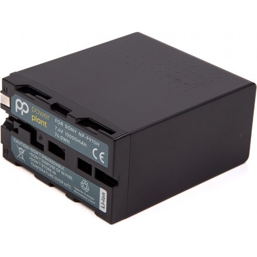 Акумулятор для відеокамери PowerPlant Sony NP-F970H 10000mAh (CB971572) купити в Україні | Telemart фото