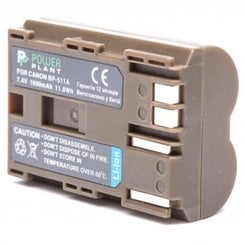 Аккумулятор для фотоаппарата PowerPlant Canon BP-511 1600mAh (DV00DV1011)