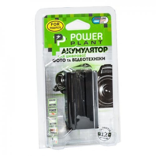 Аккумулятор для фотоаппарата PowerPlant Sony NP-F550 2500mAh (DV00DV1031) купить в Украине | Telemart фото