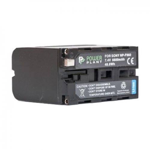 Акумулятор для фотоапарата PowerPlant Sony NP-F960/F970 6600mAh (DV00DV1033) купити в Україні | Telemart фото