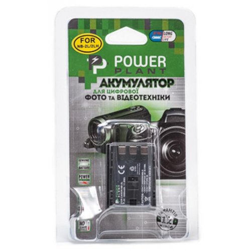 Акумулятор для фотоапарата PowerPlant Canon NB-2LH/NB-2L 1600mAh (DV00DV1059) купити в Україні | Telemart фото