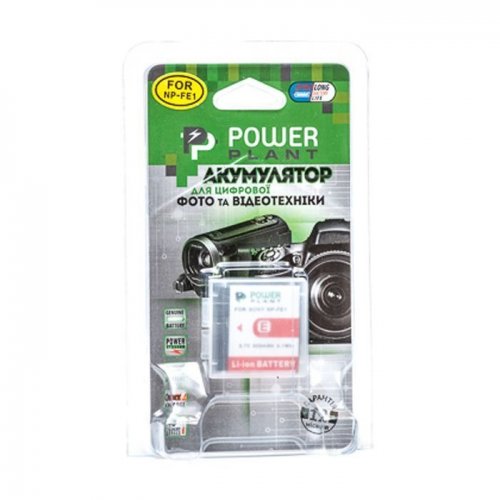 Акумулятор для фотоапарата PowerPlant Sony NP-FE1 850mAh (DV00DV1062) купити в Україні | Telemart фото