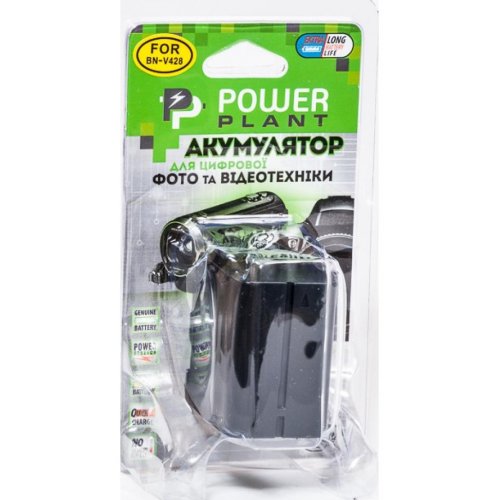 Аккумулятор для видеокамеры PowerPlant JVC BN-V428 3600mAh (DV00DV1086) купить в Украине | Telemart фото