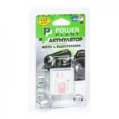 Аккумулятор для фотоаппарата PowerPlant Sony NP-BG1/NP-FG1 1300mAh (DV00DV1199) купить в Украине | Telemart фото