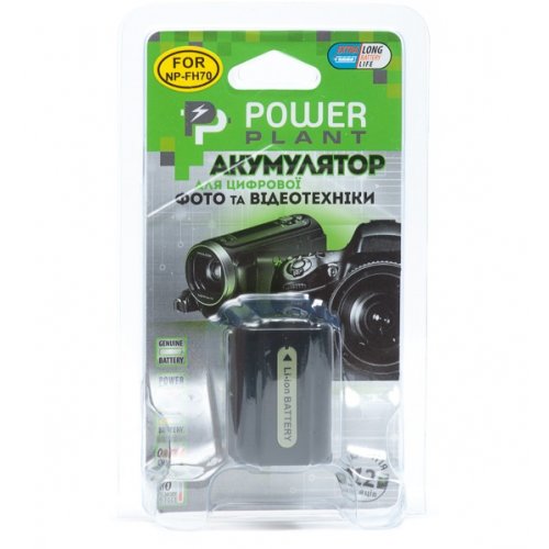 Акумулятор для відеокамери PowerPlant Sony NP-FH70 2100mAh (DV00DV1207) купити в Україні | Telemart фото