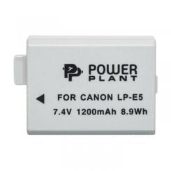 Аккумулятор для фотоаппарата PowerPlant Canon LP-E5 1200mAh (DV00DV1225)