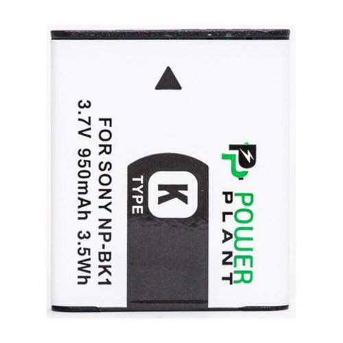 Аккумулятор для фотоаппарата PowerPlant Sony NP-BK1 950mAh (DV00DV1231) купить в Украине | Telemart фото