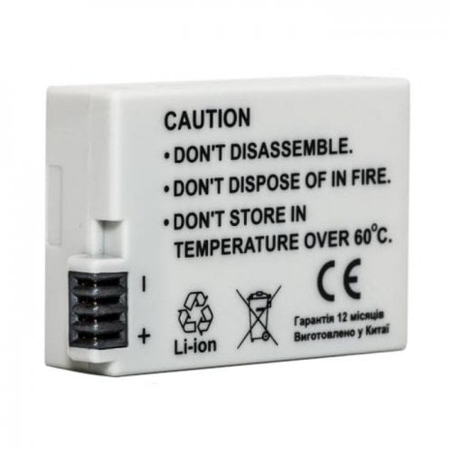 Акумулятор для фотоапарата PowerPlant Canon LP-E8 1300mAh (DV00DV1255) купити в Україні | Telemart фото