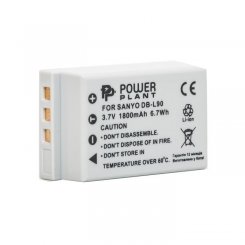 Акумулятор для фотоапарата PowerPlant Sanyo DB-L90 1800mAh (DV00DV1267)