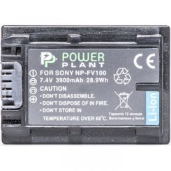 Акумулятор для відеокамери PowerPlant Sony NP-FV100 3900mAh (DV00DV1271)