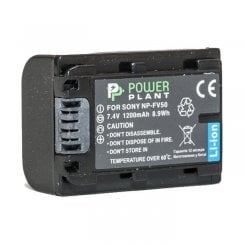 Аккумулятор для видеокамеры PowerPlant Sony NP-FV50 1200mAh (DV00DV1273)