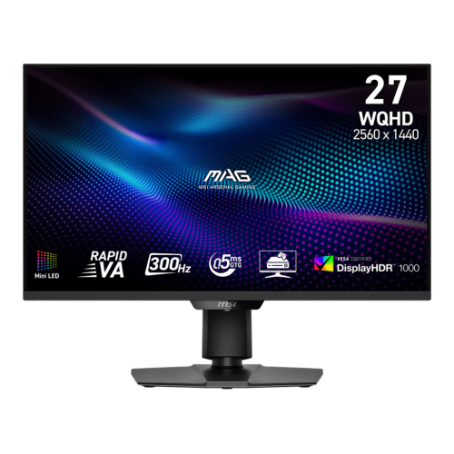 Уценка монитор MSI 27" MAG 274QPF X30MV Black (Повреждена упаковка, 917955) купить в Украине | Telemart фото