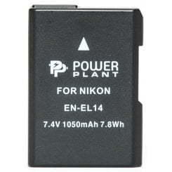 Аккумулятор для фотоаппарата PowerPlant Nikon EN-EL14 Chip 1050mAh (DV00DV1290)