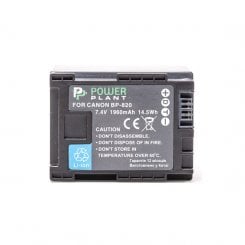 Аккумулятор для видеокамеры PowerPlant Canon BP-820 Chip 1960mAh (DV00DV1371)