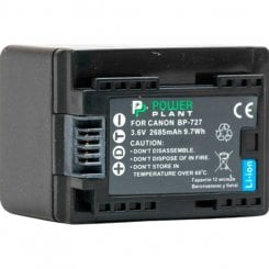 Аккумулятор для видеокамеры PowerPlant Canon BP-727 Chip 2685mAh (DV00DV1386)