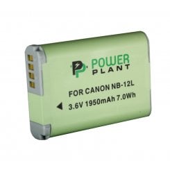 Аккумулятор для фотоаппарата PowerPlant Canon NB-12L 1950mAh (DV00DV1404)